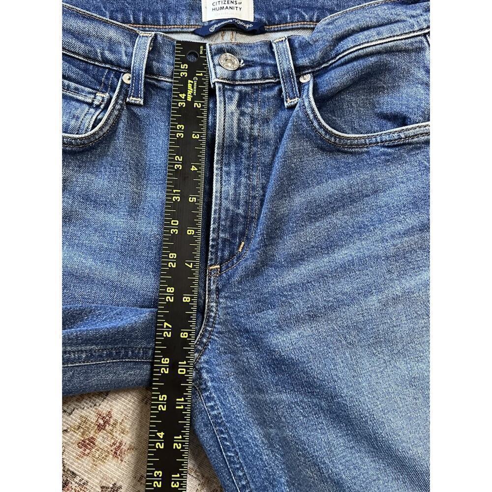 Citizens of Humanity Loli Mid Rise Baggy Palazzo Wide Leg Denim Jeans Size 25 - Picture 3 of 9